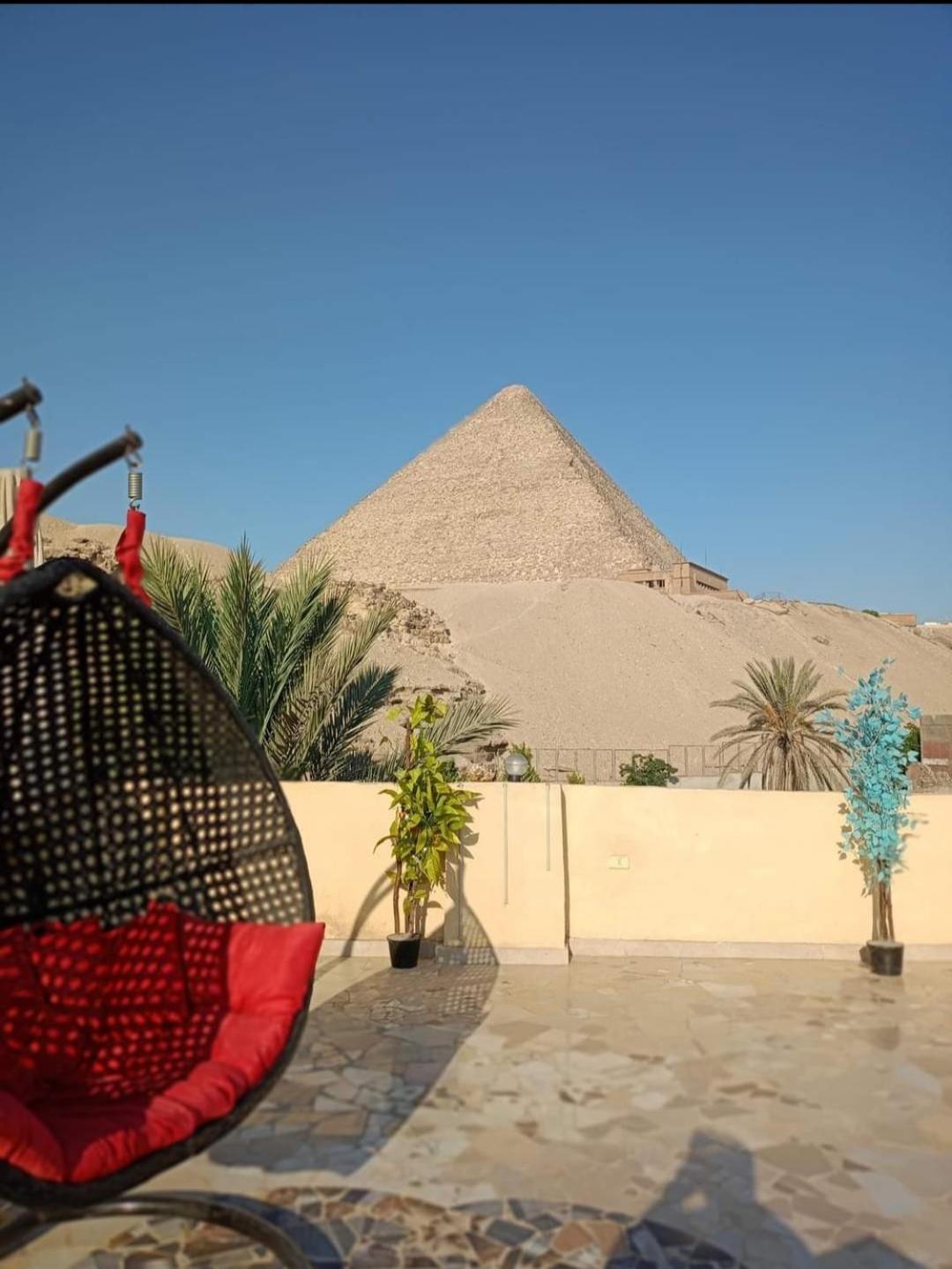 Hotel Pyramid View Gh Kafret el-Gabal Exterior foto