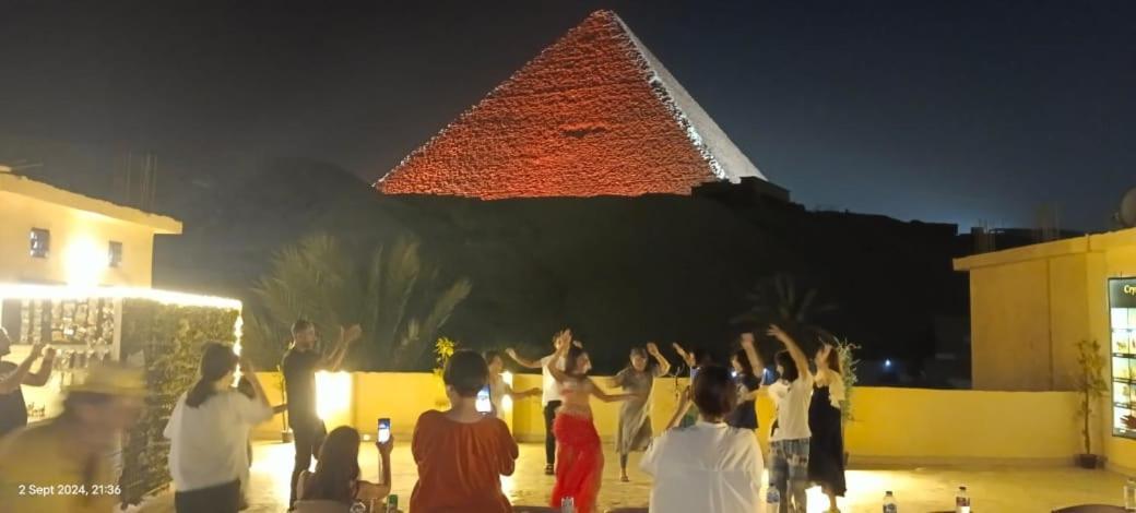 Hotel Pyramid View Gh Kafret el-Gabal Exterior foto