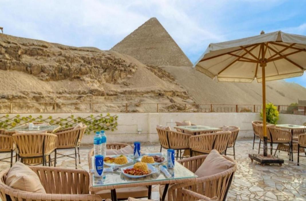 Hotel Pyramid View Gh Kafret el-Gabal Exterior foto